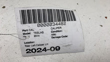 ⭕ 2012-2015 Tesla Model S MS Rear Driver Side Caliper w/ Brake Hose Line Left LH