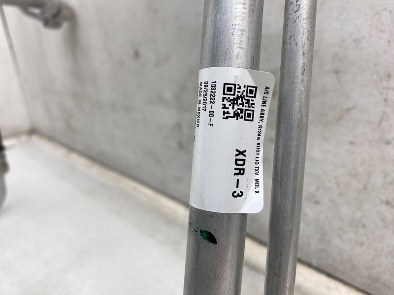 1032222 00 F ⭕ 16-20 Model X A/C Line Liquid Suction Pipe w/ TXV Solenoid Valve 1032222-00-F