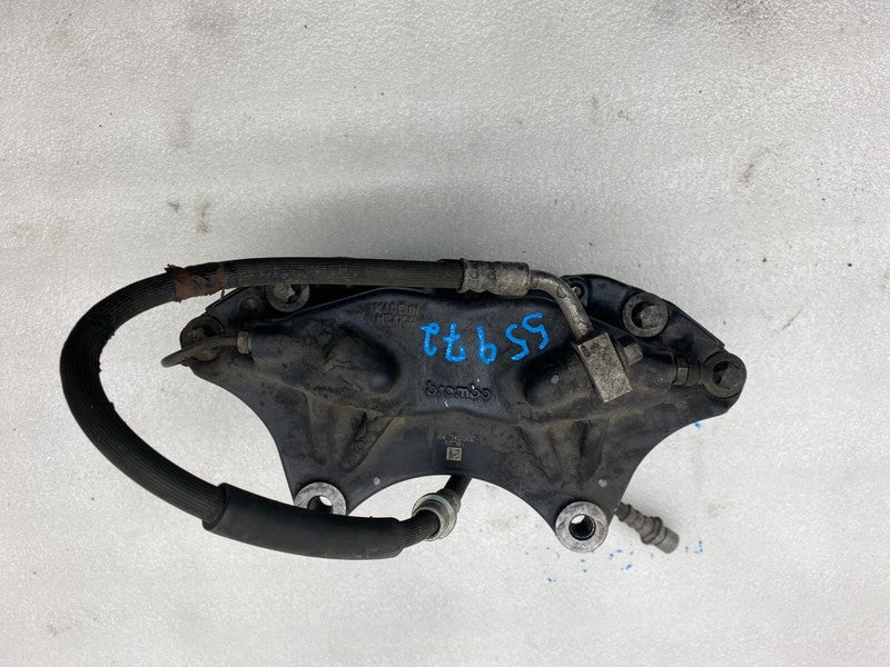 ⭕ 2016-2020 Tesla Model X MX Front Driver Side Caliper w/ Brake Hose L