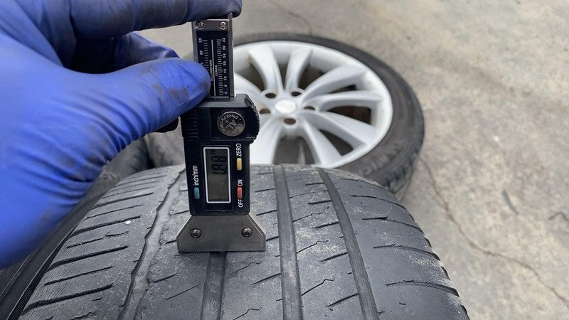 ⭕ 12-15 Model S Wheel Rim 19" 19x8.0 +40MM + Tire 245/45 R19 (x4) 1024