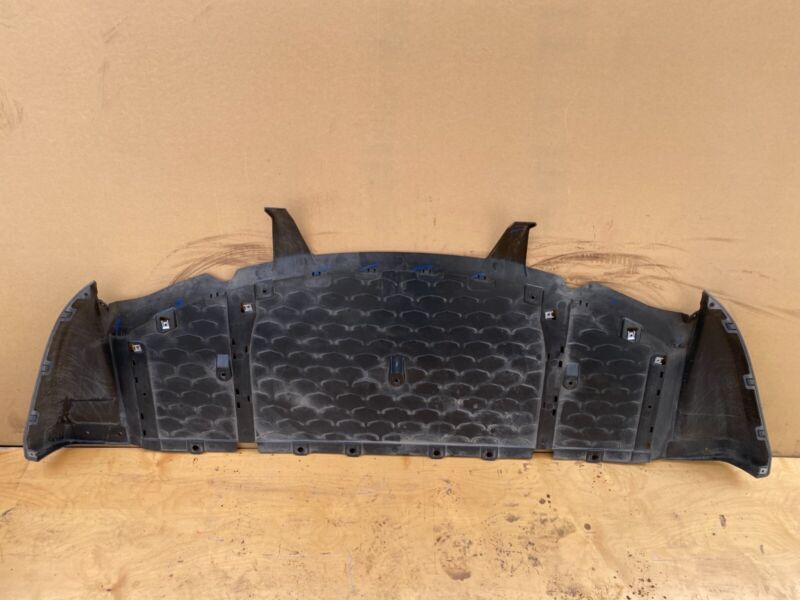 600818000C 2012-2015 Tesla Model S Rear Bumper Undertray Splash Shield Diffuser Valance OEM