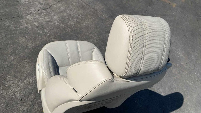 ⭕ 14-20 Range Rover Sport Front Driver Side 1st Row Bucket Seat Cream Left Assy