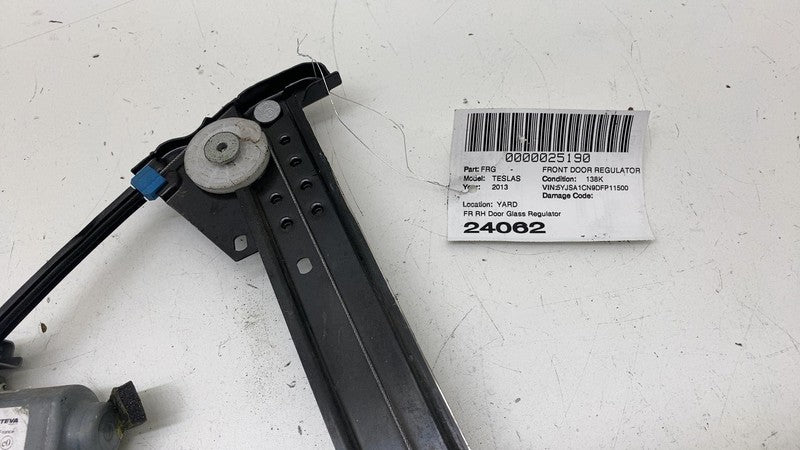 ⭕ 2012-2020 Tesla Model S Front Right Door Window Regulator & Motor 60