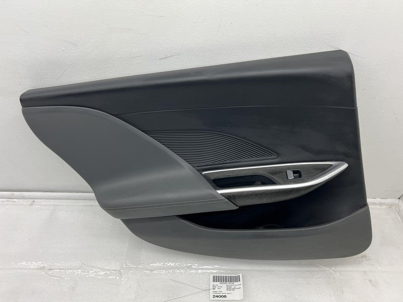 P11-NDC1B4-10 ⭕ 22-24 Lucid Air Grand Touring Rear Door Panel Trim Card Left LH P11-NDC1B4-10