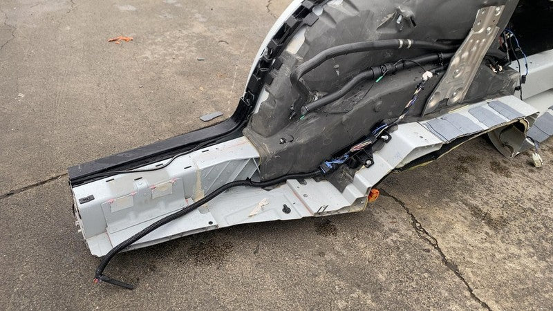 ⭕16-20 Tesla Model X MX Rear Right Quarter Panel Structural Cutout RH White PPSW