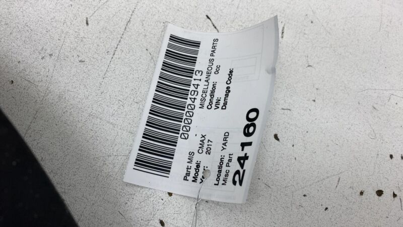 DM51R10155AL 2013-2018 Ford C-Max Driver Side Skirt Rocker Molding Trim Panel Black Left OEM
