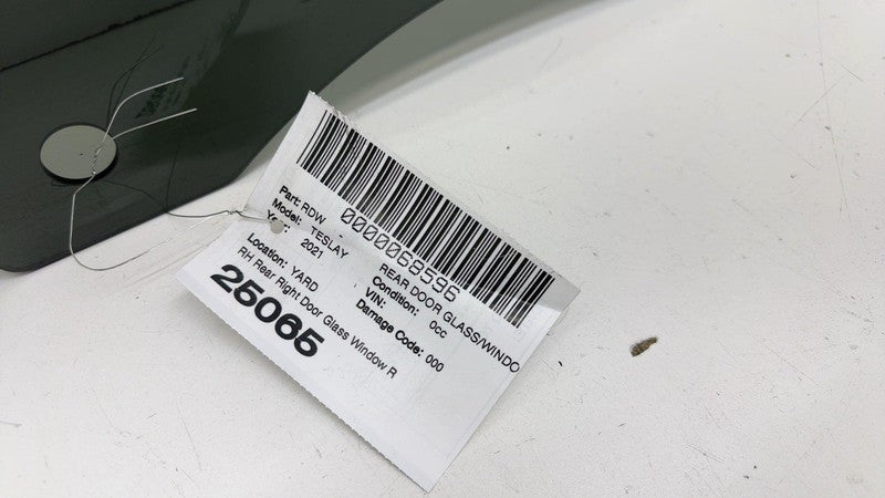 ⭕ 2020-2024 Tesla Model Y Rear Passenger Side Door Window Glass Right 