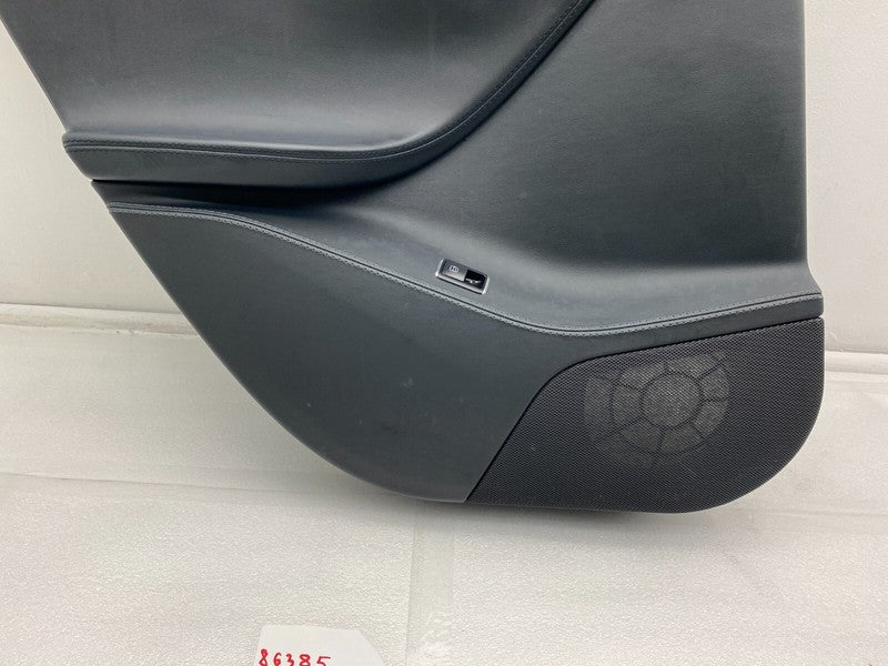 100813300D ⭕ 12-20 Tesla Model S Rear Left Interior Door Panel Trim Card Cover 1008133-00-D