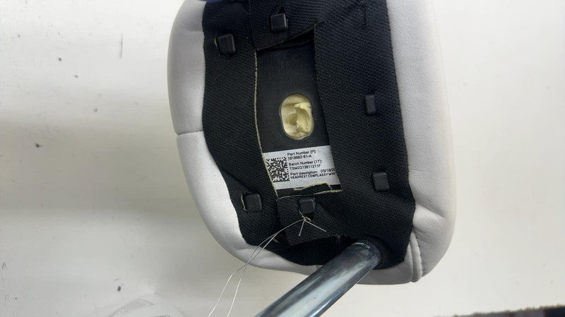 ⭕ 19-24 Model S X Front Left or Right 1st Row Seat Headrest White 1619