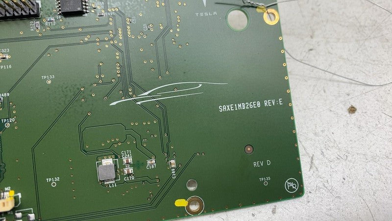 ⭕ 16-20 Tesla Model S Dashboard Instrument Cluster Motherboard Module 