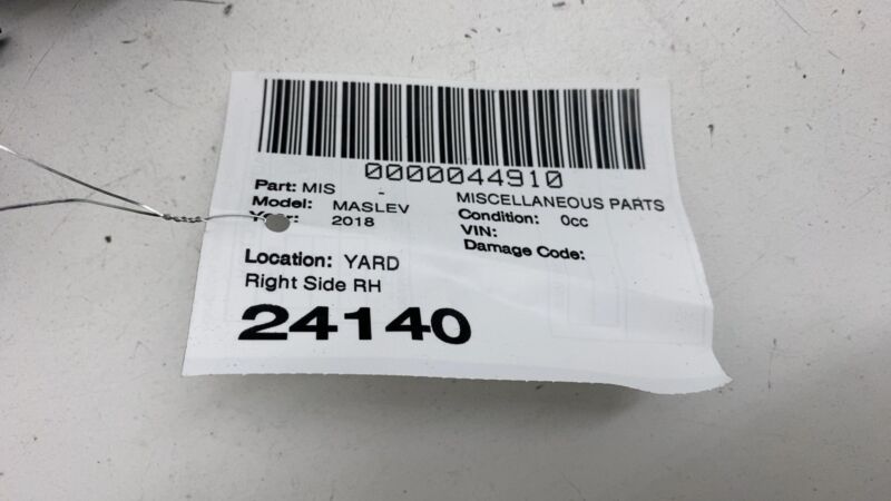 634208200 ⭕17-20 Maserati Levante Front Passenger Side Seat Belt Retractor Right 634208200