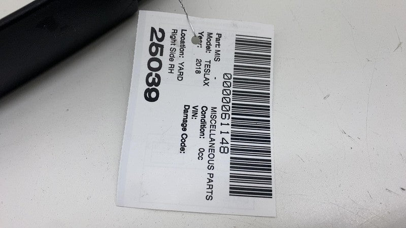 ⭕ 2016-2024 Tesla Model X Rear C-Pillar Mid Trim Panel Cover Right 107