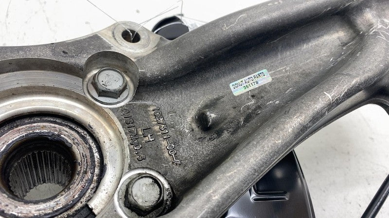 ⭕16-20 Model X Front Left Knee Knuckle w/ ABS Sensor & Rotor Shield 10