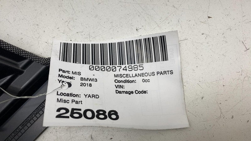 51477272427 ⭕2014-2021 BMW i3 I01 Rear Driver Side Lateral Trim Cover Panel Left 51477272427