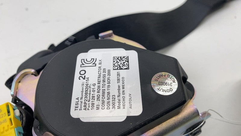 ⭕17-23 Tesla Model 3 Rear Left or Right 2nd Row Seat Belt Retractor 10