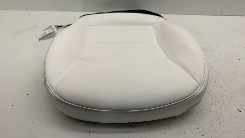 ⭕ 20-24 Tesla Model Y Front Left Seat Lower Cushion Leather White 1452