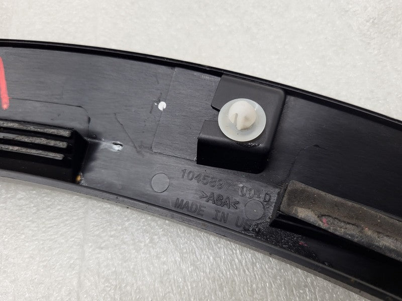 104589700D ⭕ 16-20 Tesla Model X MX Rear Right Wheel Fender Arch Flare Molding 1045897-00-D