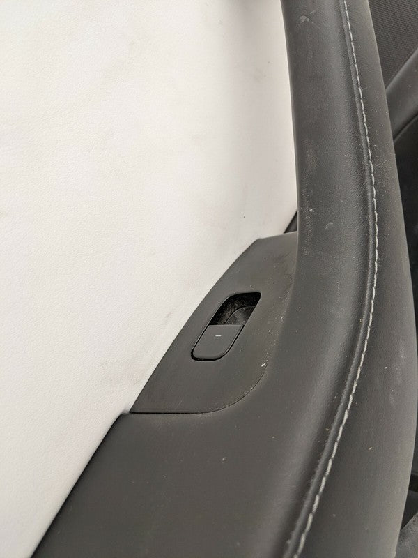 1105095 00 E ⭕2017-2020 Tesla Model 3 Rear Side Door Panel Trim Cover White Left 1105095-00-E
