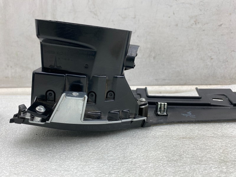 ⭕ 12-15 Tesla Model S Dash A/C Air Vent Outlet Dashboard Trim Panel 60