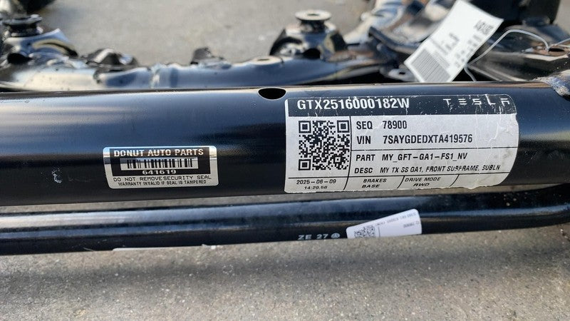 ⭕ 20-26 Model Y Front Subframe Crossmember Cradle w/ Stabilizer AWD 10