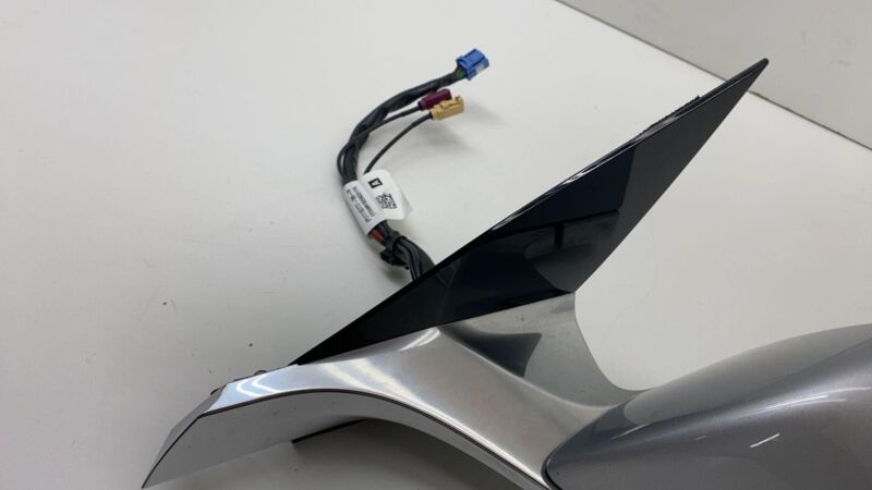 ⭕ 2017-2020 Tesla Model 3 Driver Exterior Rear View Door Mirror Left Silver PMSS