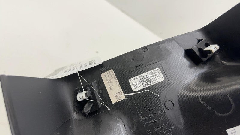 PT00001372 ⭕ 22-24 Rivian R1T Passenger B-Pillar Lower Trim Cover Panel Right RH PT00001372