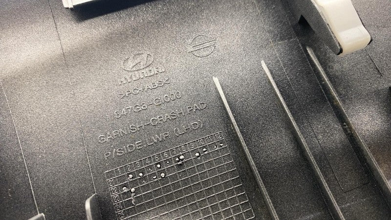 847G3GI000 ⭕22-24 Ioniq 5 Front Right Dash Upper Trim Bezel Molding Cover Panel 847G3-GI000