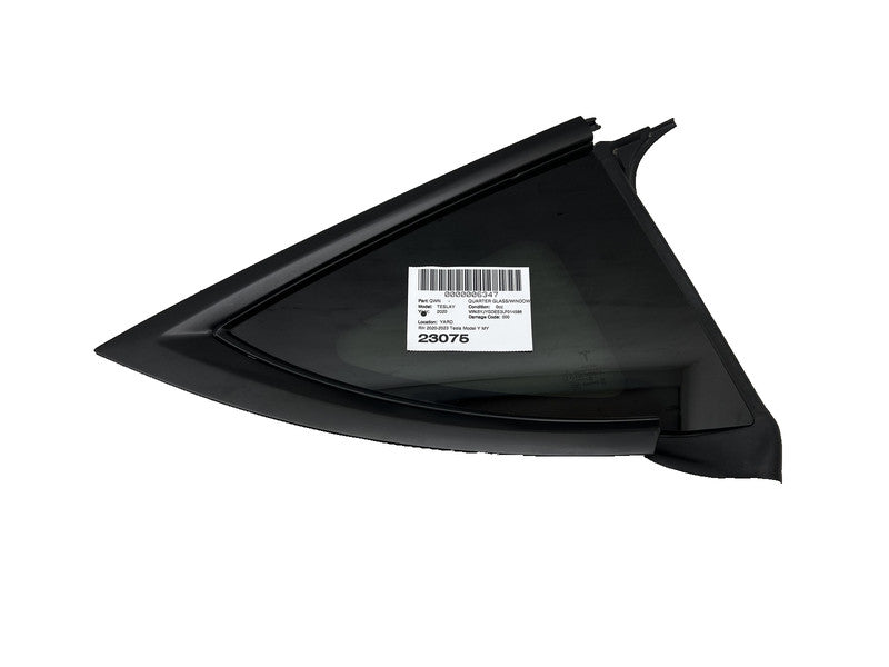 2020-2023 Tesla Model Y Rear Passenger Side Quarter QTR Window Glass R