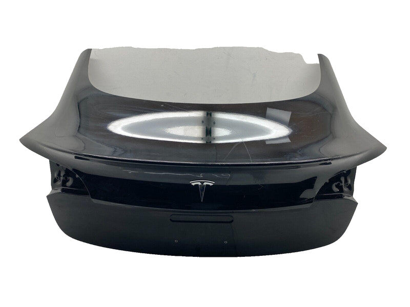 1118167-00-C ⭕ 2017-2020 Tesla Model 3 Rear Tailgate Trunk Decklid Solid Assembly Black PBSB