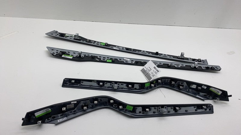 1035826 00 2016-2020 Tesla Model X SET of Front & Rear Left & Right Door Molding Trim Decor