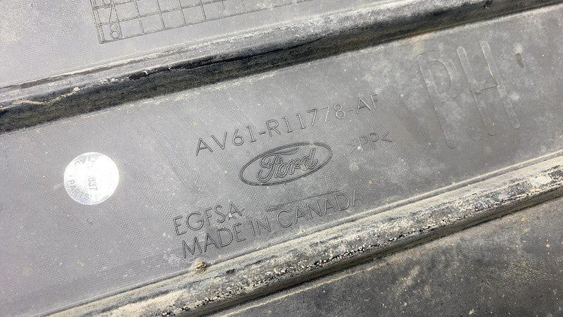 AV61R11778AF 2013-2018 Ford C-Max Rear Passenger Under Body Splash Shield Guard Cover Right