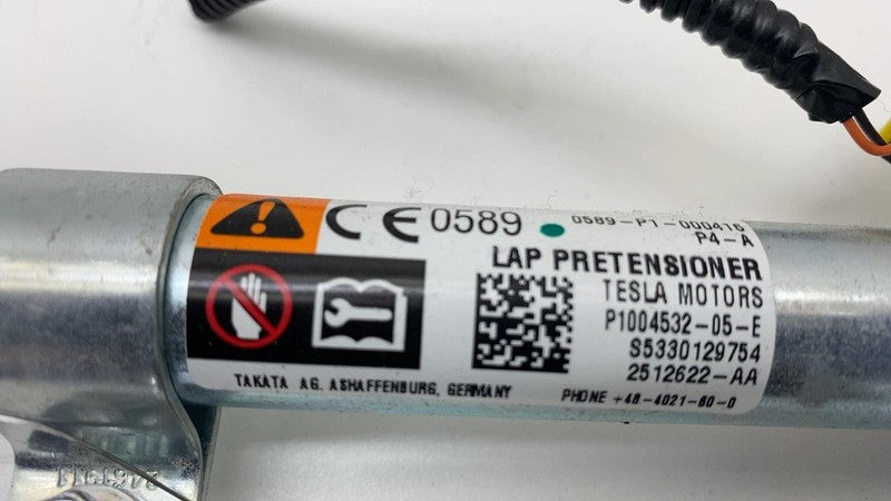 12-20 Tesla Model S Left Model X 16-20 Right Seat Belt 1st Row Lap Pre