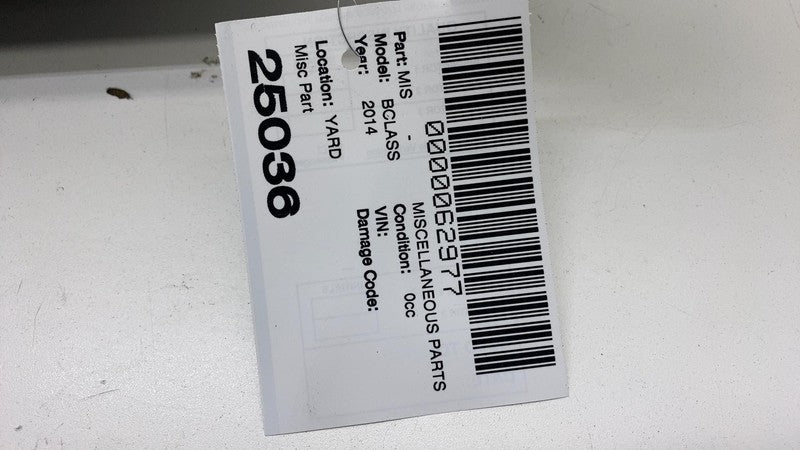 ⭕ 2014-2015 Mercedes-Benz B Electric Drive Rear Left C-Pillar Trim A2466902925