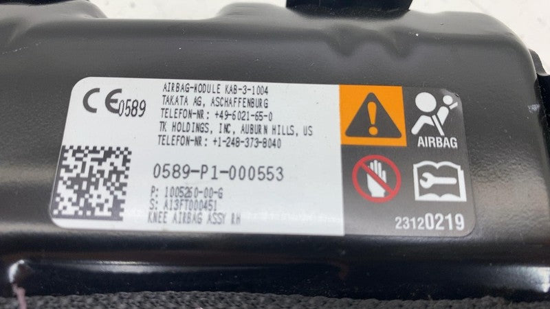 1005260-00-G ⭕16-20 Model S X Left or Right Knee Airbag LH & RH Fits either side 1005260-00-G