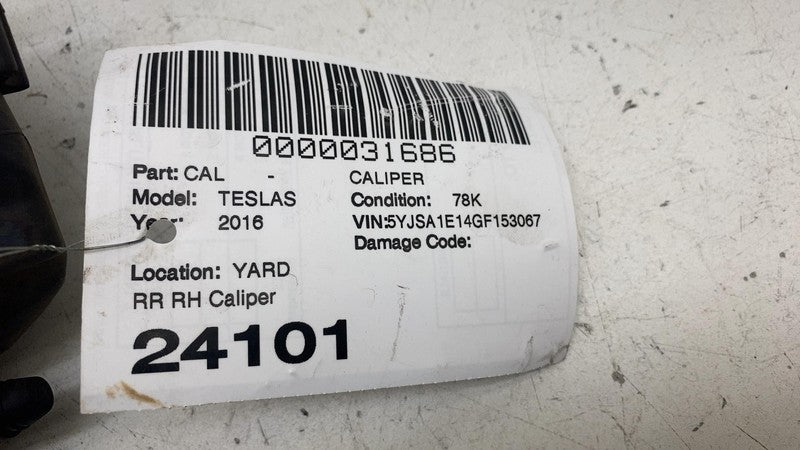 ⭕ 2012-2020 Tesla Model S Rear Passenger Side Caliper w/ Brake Hose Li