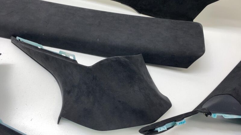 1039464-02-C 2016-2020 Tesla Model S SET of Ceiling Headliner Sunvisor Upper A + B + C-Pillar