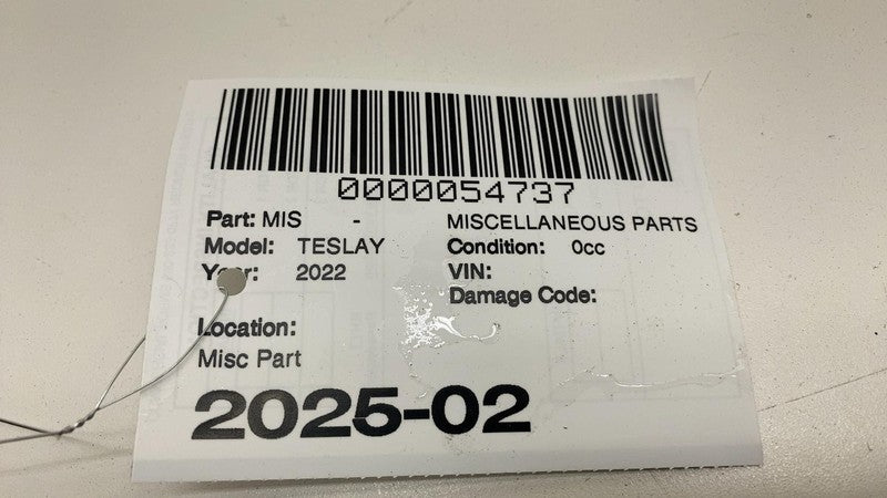 1500684 00 B 2020-2023 Tesla Model Y MY Rear Left or Right Door Check Strap Stopper LH=RH OEM