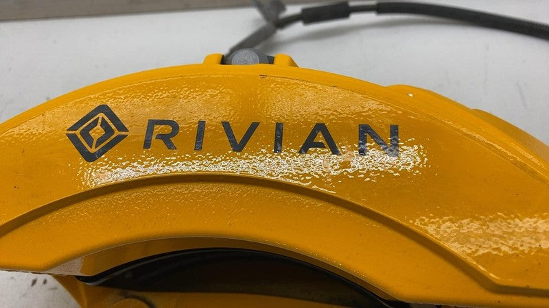 PT00000728 2022-2024 Rivian R1T R1S Adventure Set of 4 Front & Rear Brake Caliper Yellow