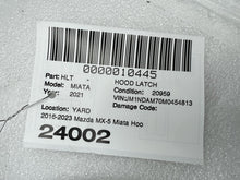 2016-2023 Mazda MX-5 Miata Hood Latch Release Lock Unit Switch Release Cable MX5