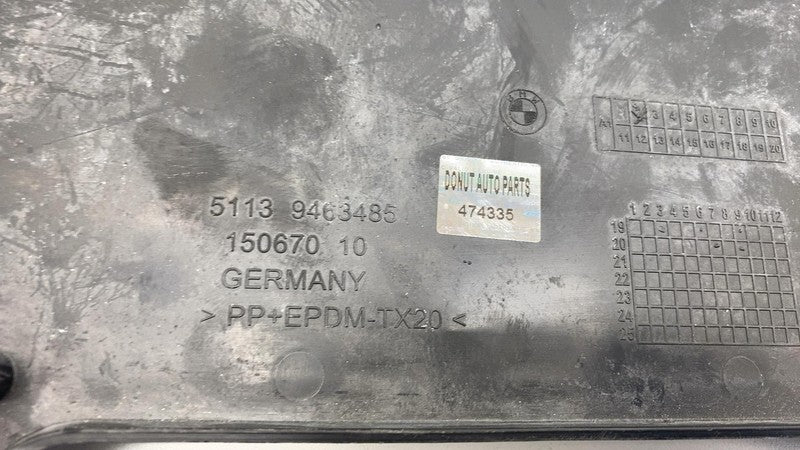 2019 BMW 530e Front Bumper Center License Plate Bracket Holder 5113946