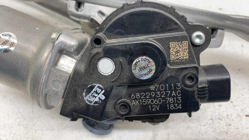 68229327AC ⭕ 2017-2025 Chrysler Pacifica Front Windshield Wiper Motor & Linkage 68229327AC