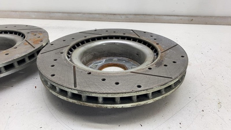 ⭕ 2012-2015 Tesla Model S SET of 2 Front Left & Right Brake Disc Rotor