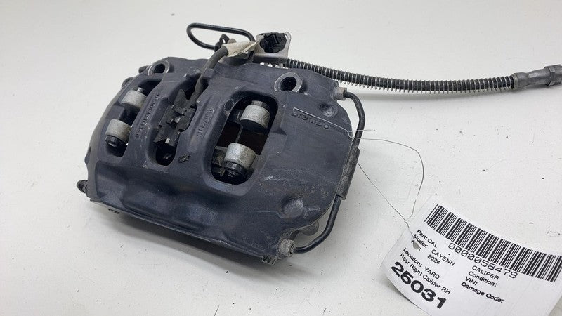 9Y0615404CG ⭕ 2024 Porsche Cayenne Rear Passenger Side Caliper w/ Brake Hose RH 9Y0615404CG