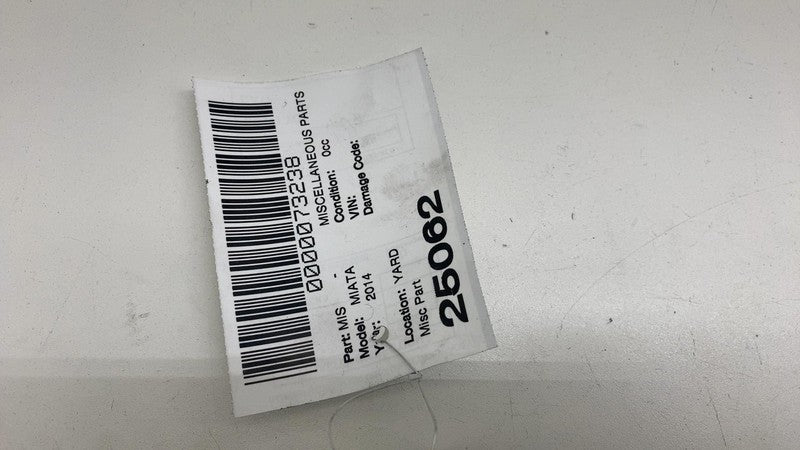 ⭕09-15 Mazda MX-5 Miata Passenger Right Heated Seat Switch Dash Insert