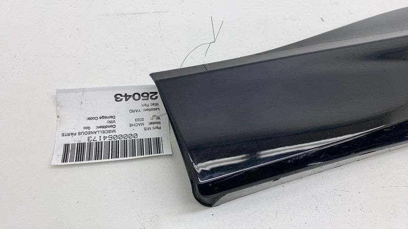 LJ8B R25334 DA ⭕ 21-24 Mustang Mach-E Rear Right Door Pillar Molding Trim Black LJ8B-R25334-DA