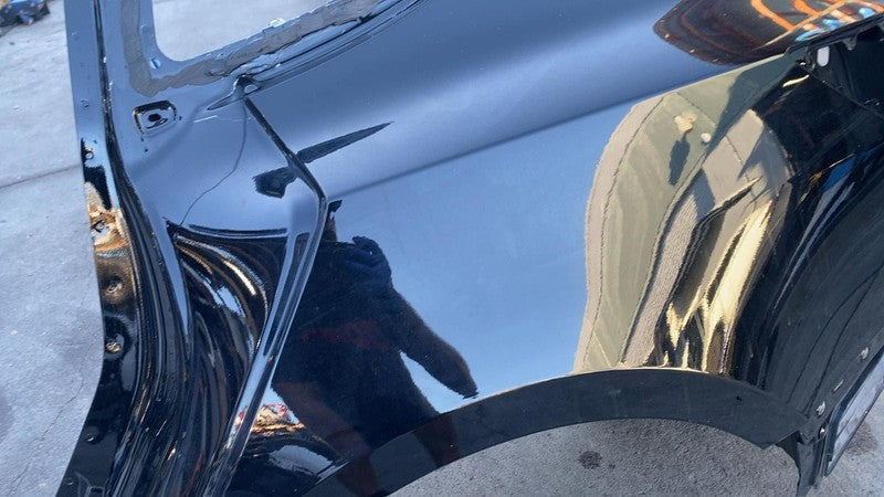 ⭕2021-2023 Tesla Model 3 Rear Left Quarter Panel Structural Frame Cut Black PBSB