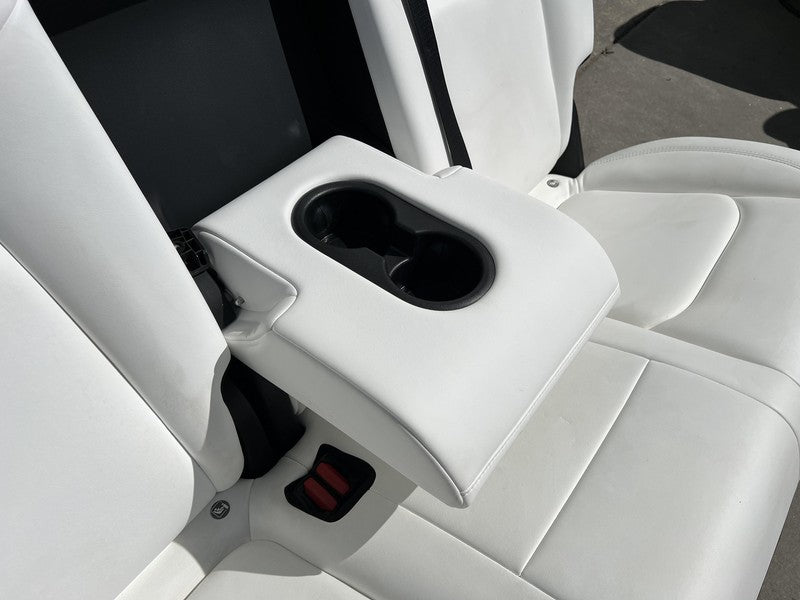 ⭕ 2020-2022 Tesla Model Y Complete Front & Rear Interior Seat Cushion Assy White