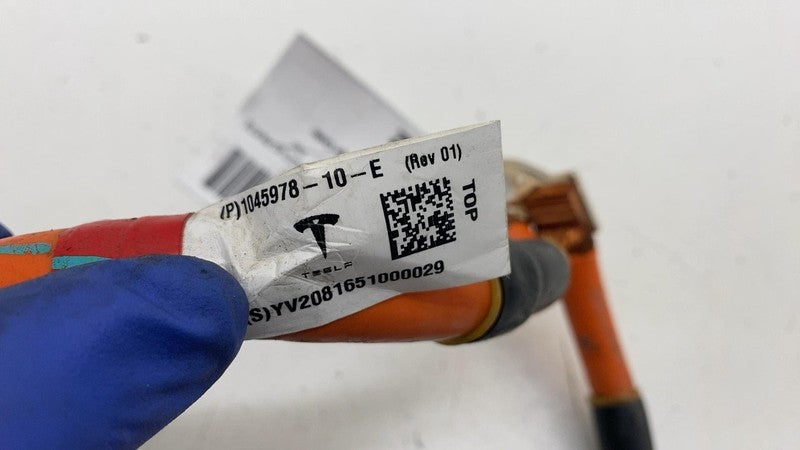 ⭕ 16-20 Tesla Model X MX HV On-Board Charger to Inlet Wire Harness 104