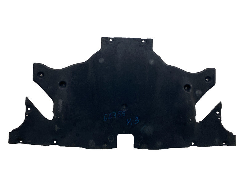 ⭕ 2017-2022 Tesla Model 3 Y Rear Under Body Aero Shield Guard Cover Panel Black