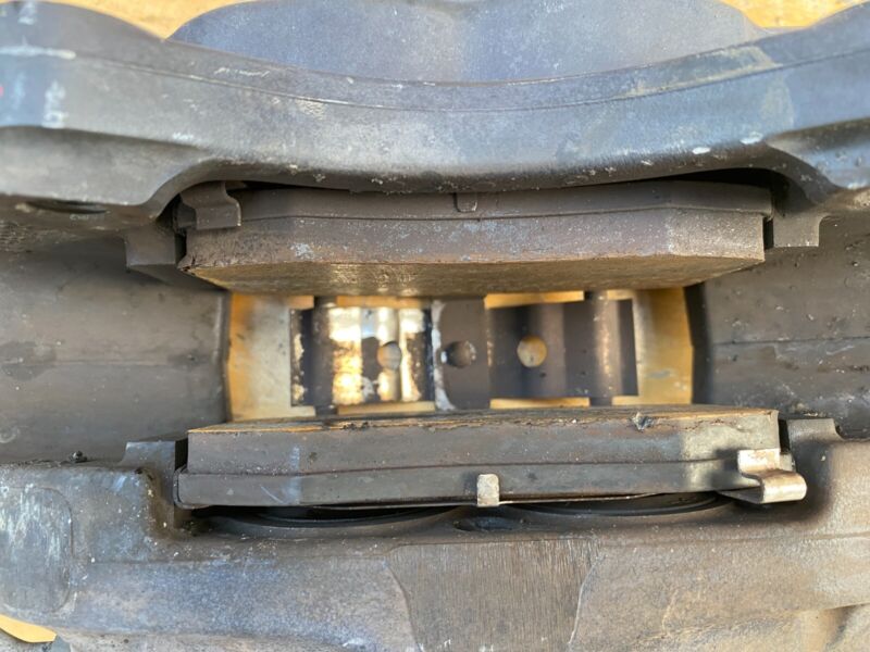 ⭕2012-2020 Tesla Model S MS Driver Side Caliper w/ Brake Hose Line Left Assembly